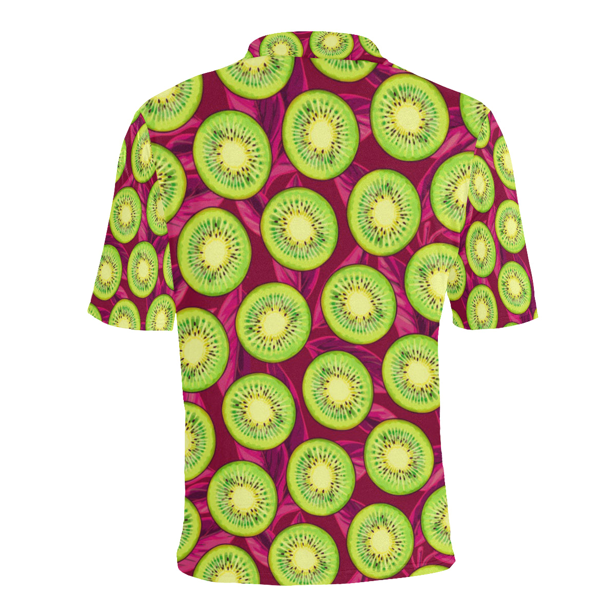 Kiwi Pattern Print Design KW05 Men Polo Shirt