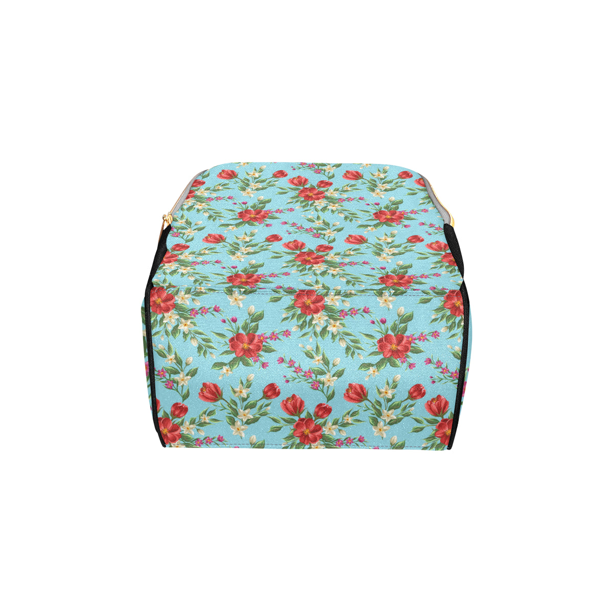 Summer Floral Pattern Print Design SF011 Diaper Bag Backpack