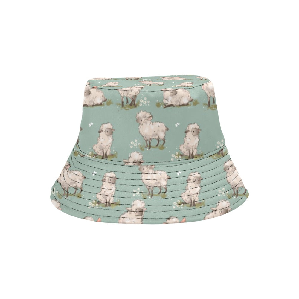 Sheep Print Design LKS405 Unisex Bucket Hat