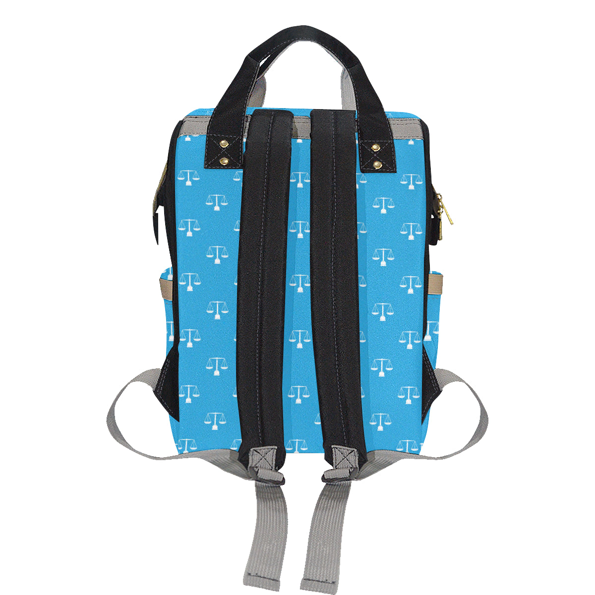 Libra Pattern Print Design 02 Diaper Bag Backpack