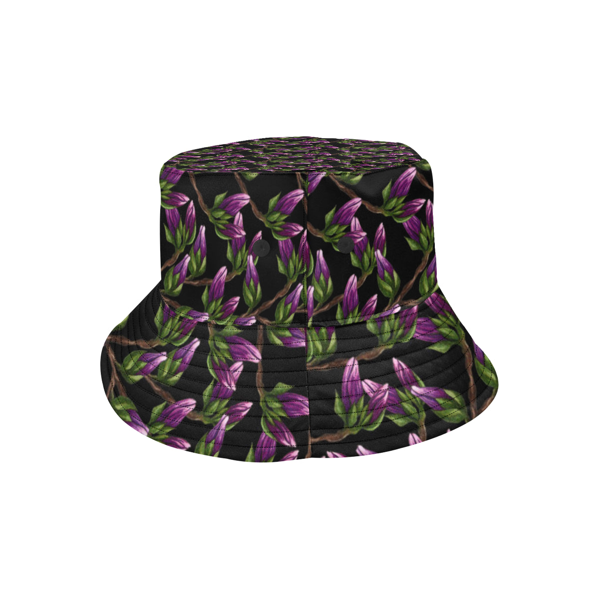 Magnolia Pattern Print Design MAG010 Unisex Bucket Hat