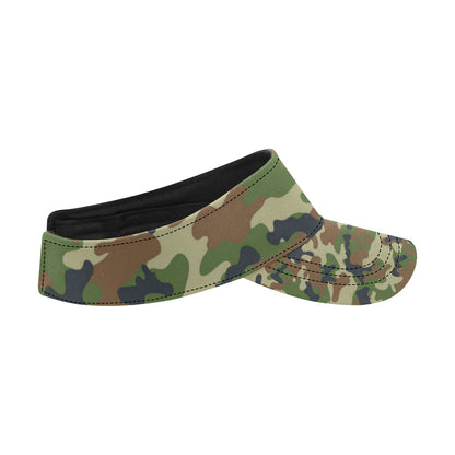 Army Camouflage Pattern Print Design 01 Unisex Sun Visor