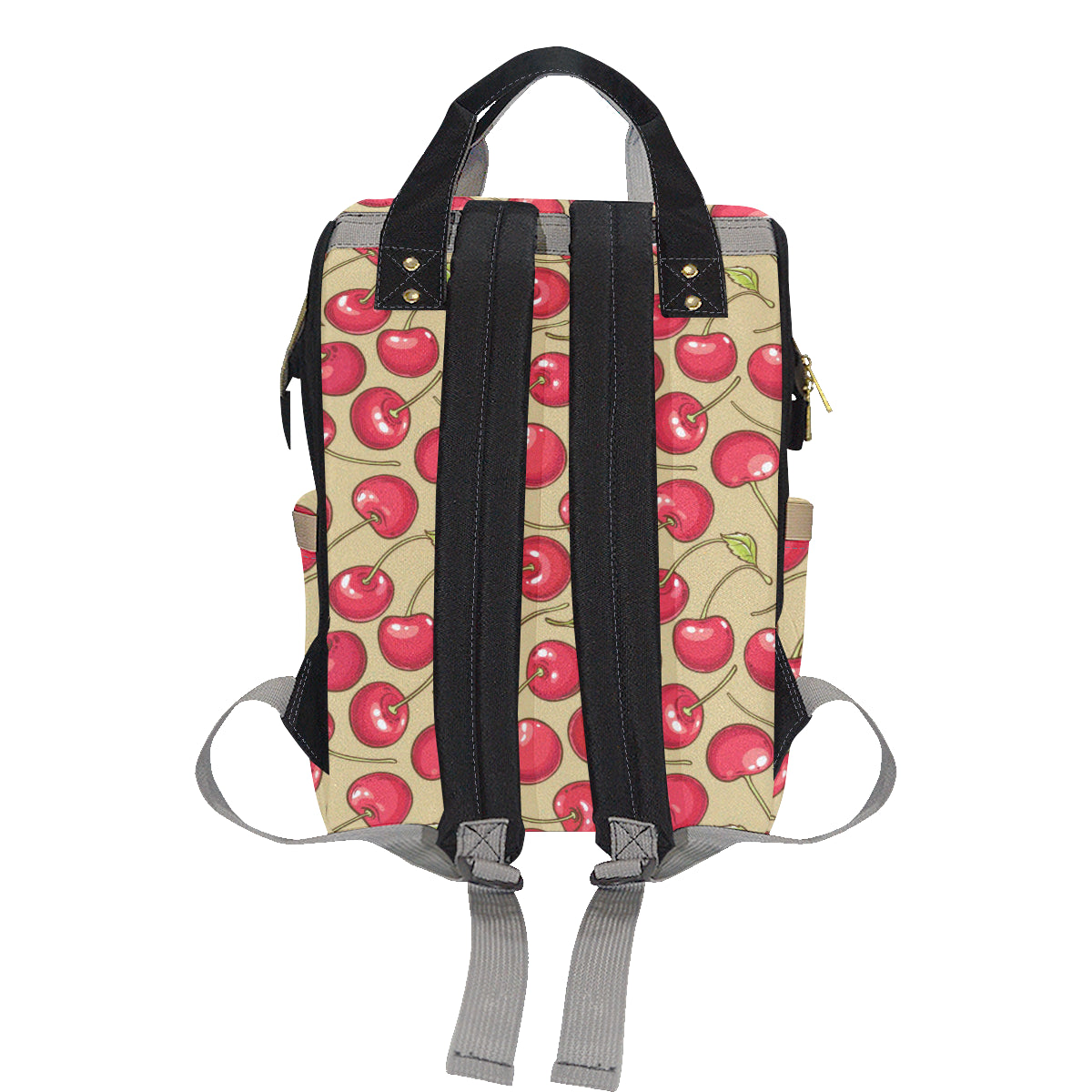 Cherry Pattern Print Design CH05 Diaper Bag Backpack