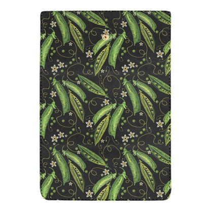 Peas Pattern Print Design A02 Women's Trifold Wallet
