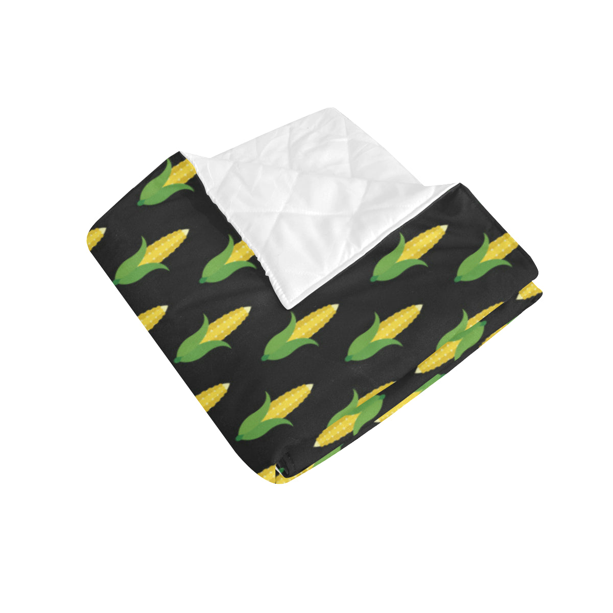 Corn Pattern Print Design 05 Premium Quilt