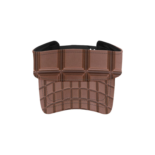 Chocolate Pattern Print Design 03 Unisex Sun Visor