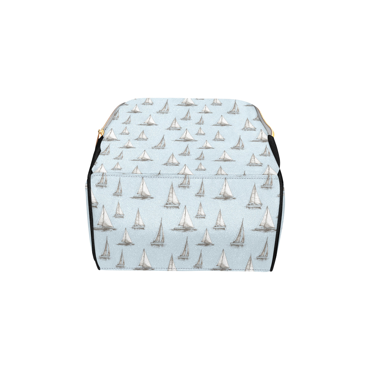 Sailing Ships Pattern Print Design A01 Diaper Bag Backpack