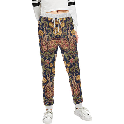 Floral Vintage Classic Print Unisex Sweatpants