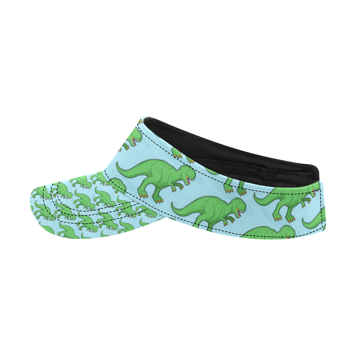 T Rex Pattern Print Design A01 Unisex Sun Visor