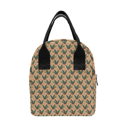 Old School Tattoo Swallow Design Insulated Lunch Bag