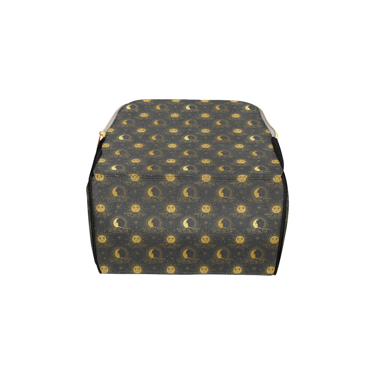 Celestial Moon Sun Pattern Print Design 05 Diaper Bag Backpack