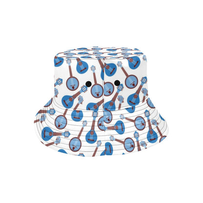 Banjo Print Design LKS401 Unisex Bucket Hat
