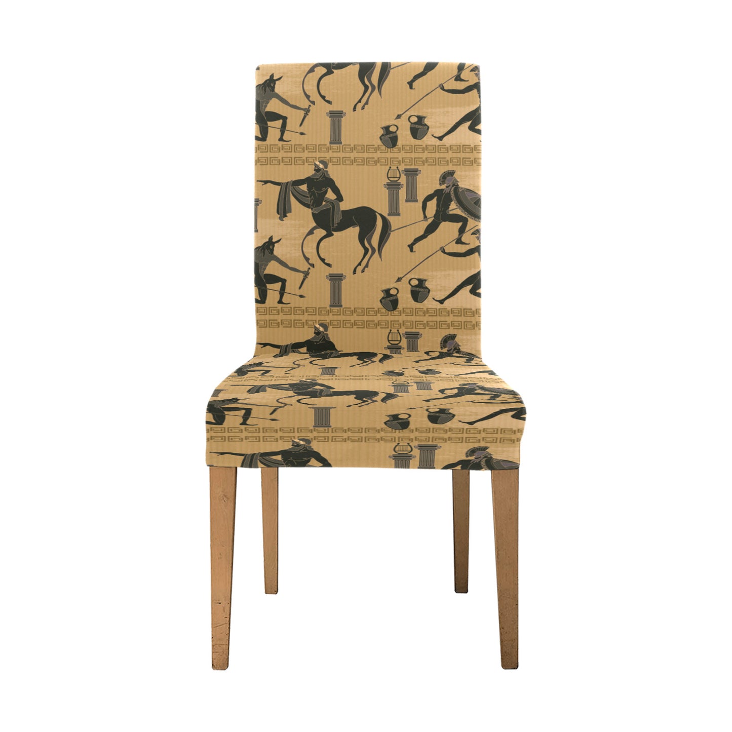 Ancient Greek Statue Print Design LKS304 Dining Chair Slipcover