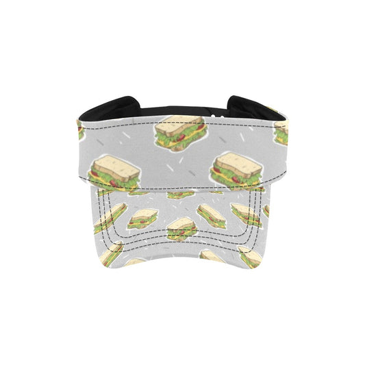 Sandwich Print Design LKS304 Unisex Sun Visor