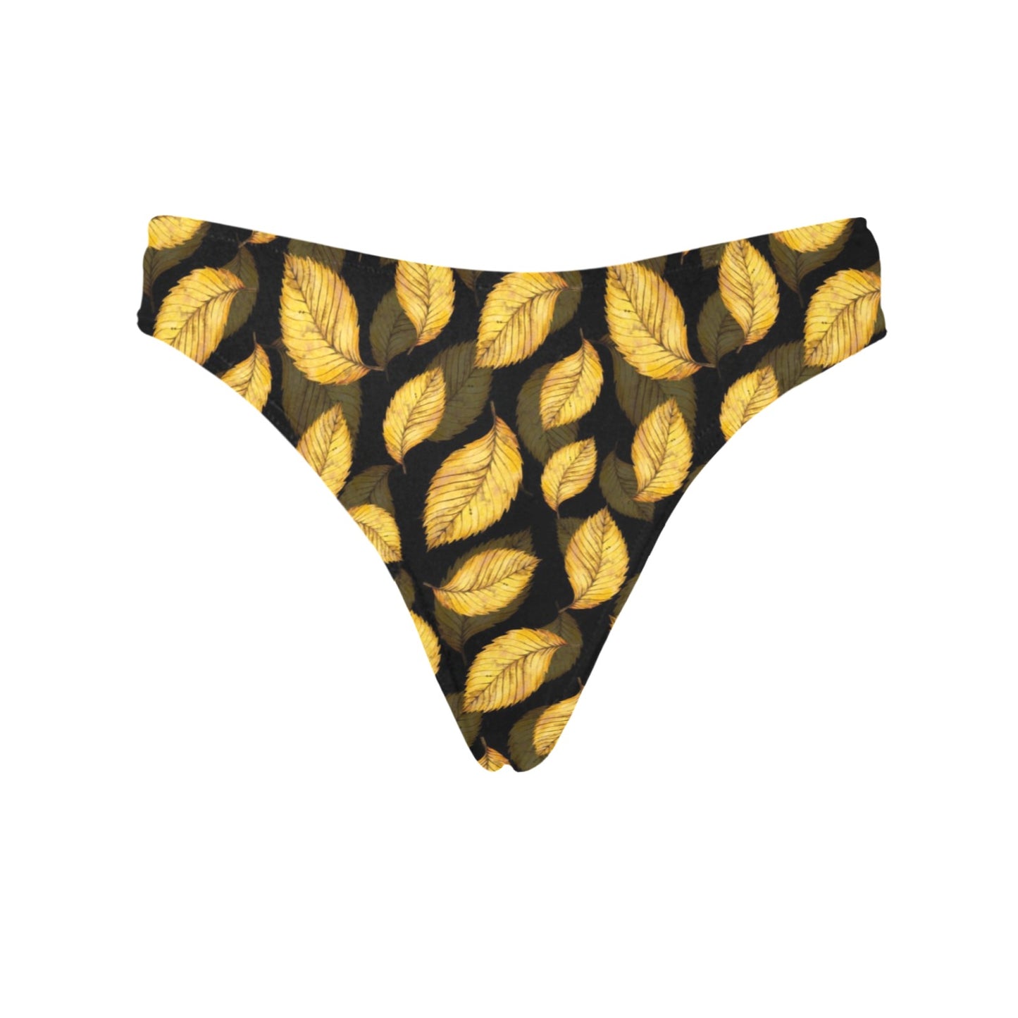 Elm Leave Summer Print Pattern Women's Thongs