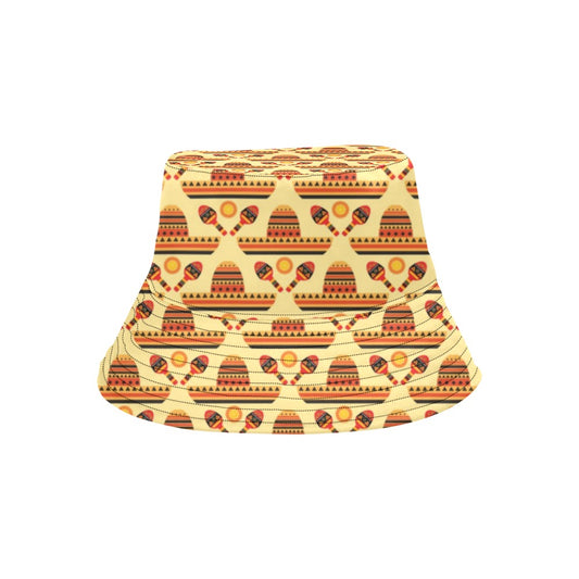 Maracas Print Design LKS403 Unisex Bucket Hat