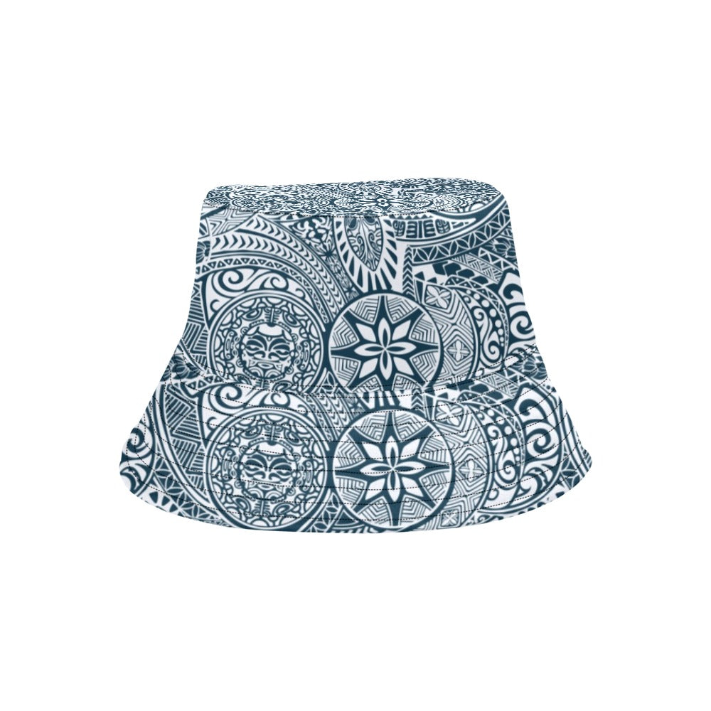 Samoan Pattern Print Design LKS306 Unisex Bucket Hat