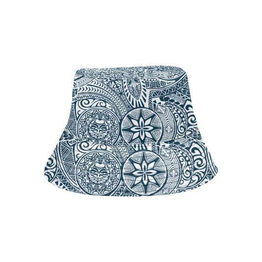 Samoan Pattern Print Design LKS306 Unisex Bucket Hat
