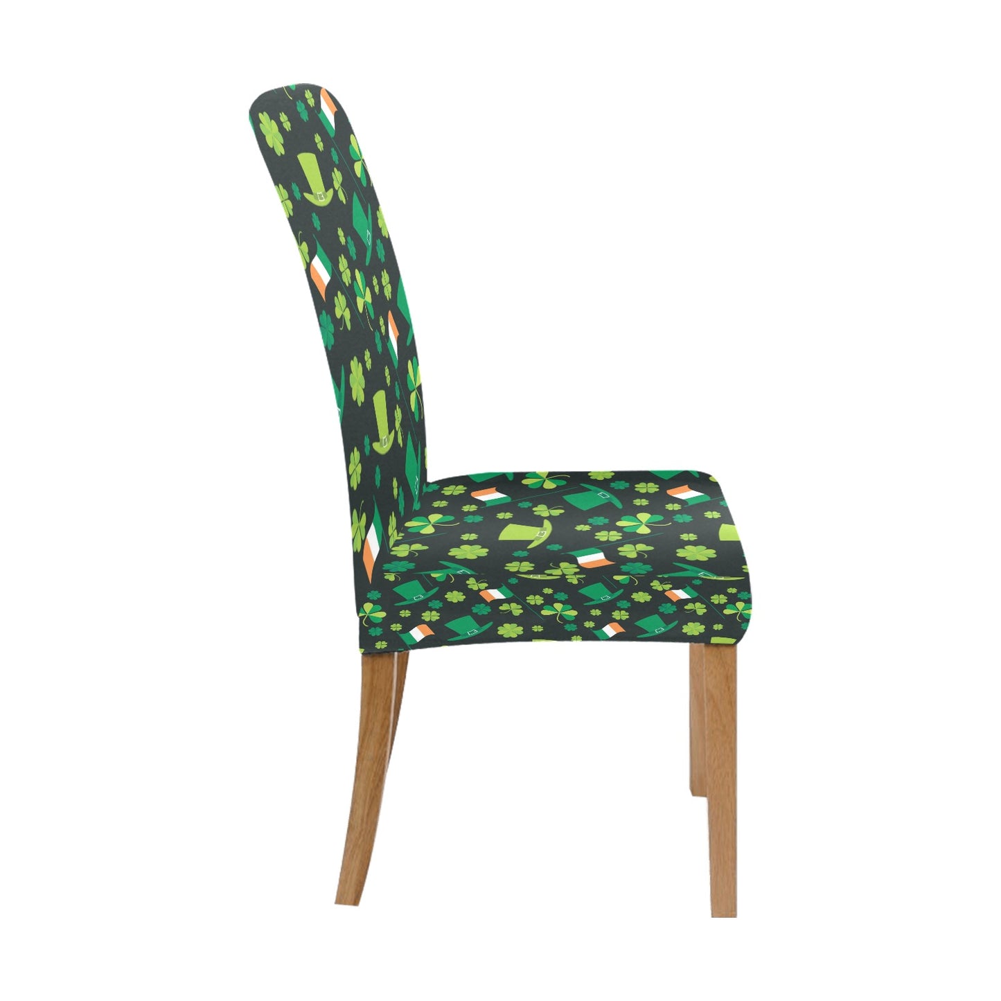 Shamrock Saint Patrick's Day Print Design LKS304 Dining Chair Slipcover