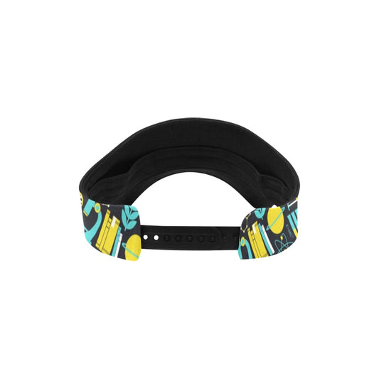 Science Print Design LKS301 Unisex Sun Visor