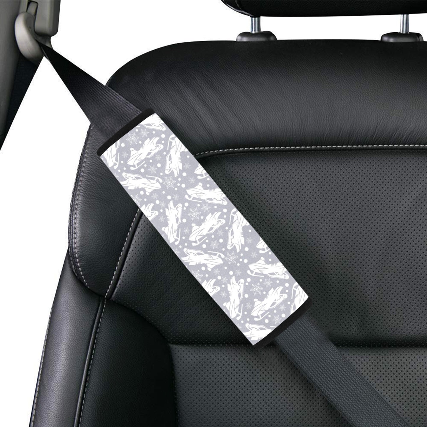 Snowmobile Print Design LKS302 Car Seat Belt Cover