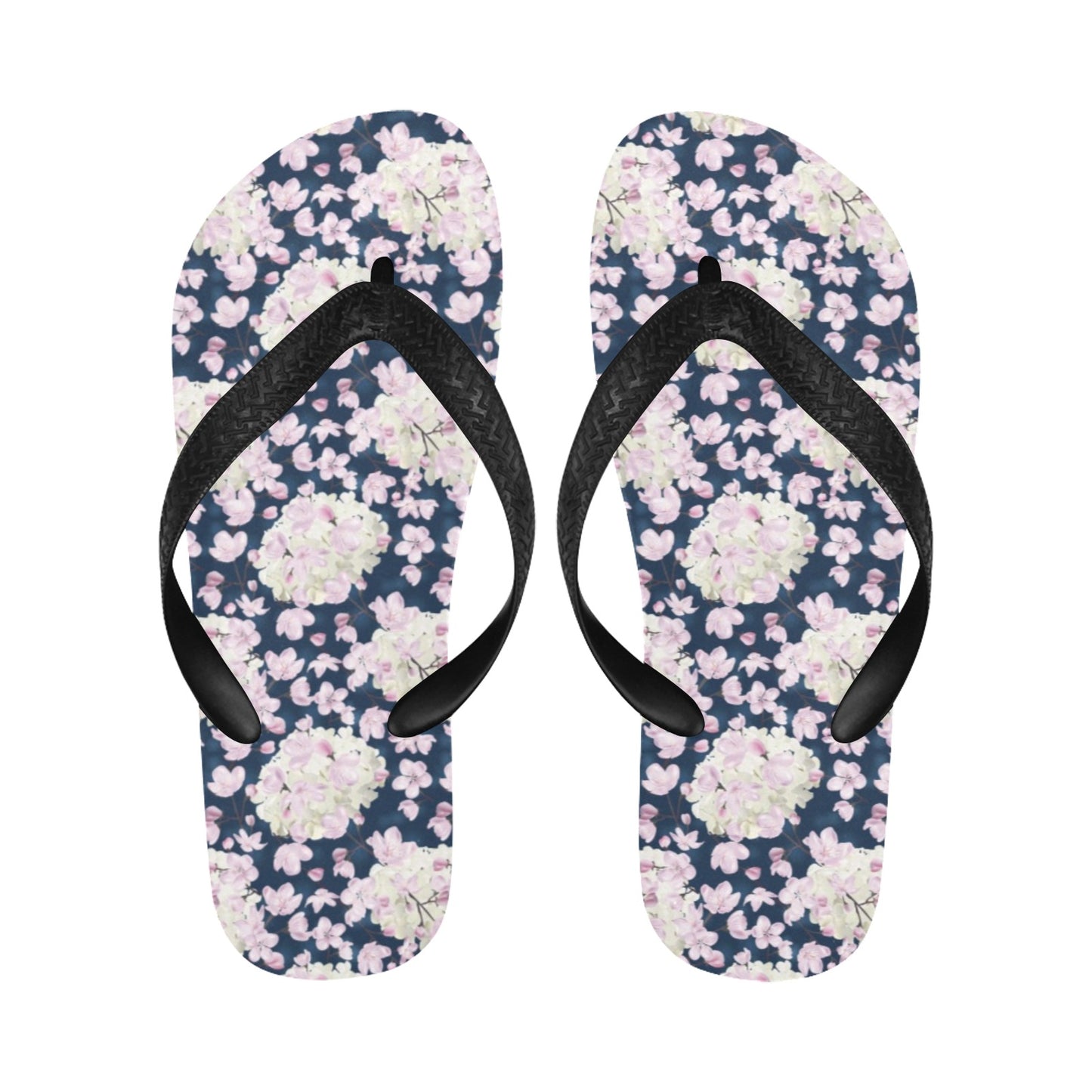 Sakura Print Design LKS305 Flip Flops