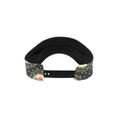 Rose Pattern Print Design RO015 Unisex Sun Visor