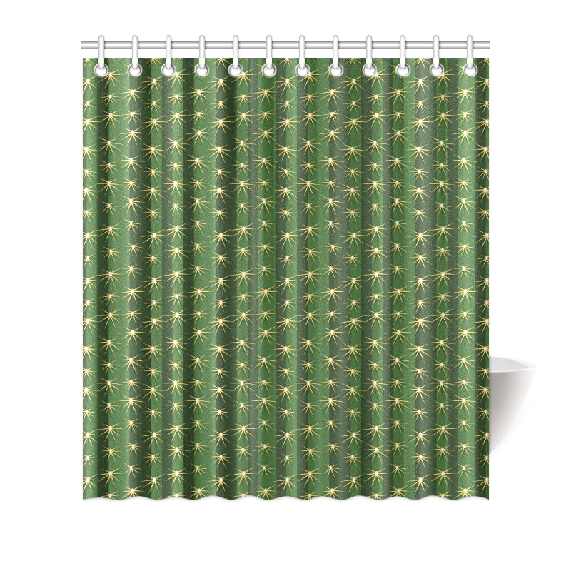 Cactus Skin Print Pattern Shower Curtain