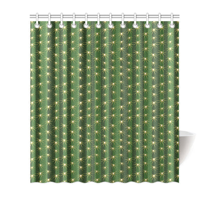 Cactus Skin Print Pattern Shower Curtain