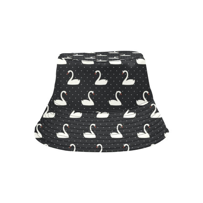 Swan Print Design LKS401 Unisex Bucket Hat