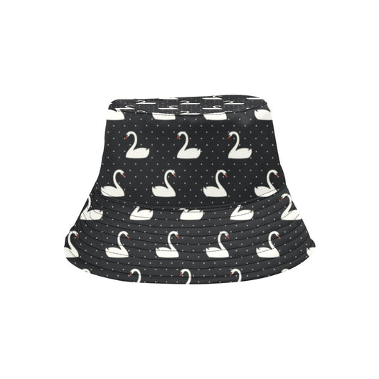 Swan Print Design LKS401 Unisex Bucket Hat