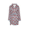 Sausage Print Design LKS301 Women's Fleece Robe