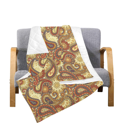 Boho Pattern Print Design 08 Premium Quilt