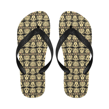 Ancient Greek Print Design LKS3014 Flip Flops