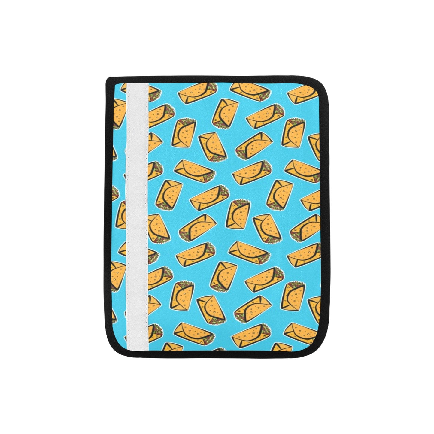 Burrito Print Design LKS301 Car Seat Belt Cover