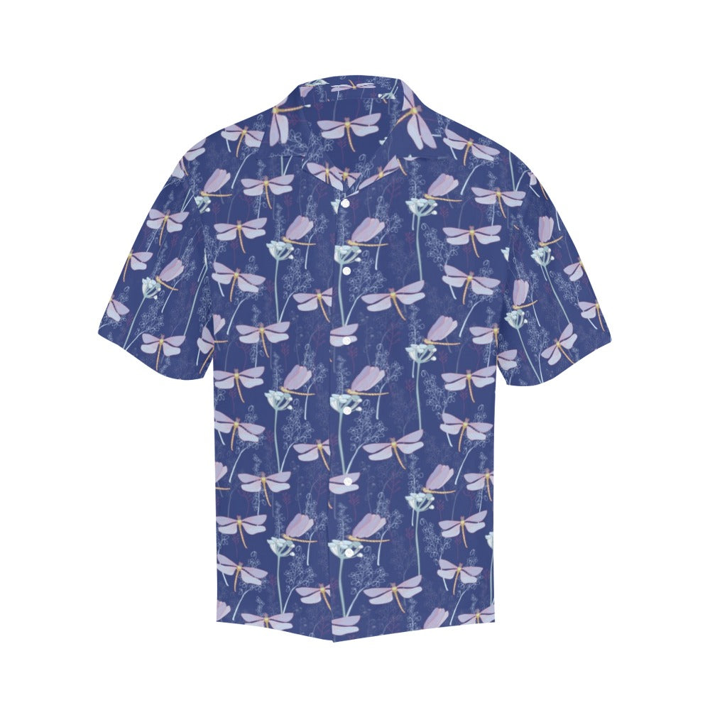 Dragonfly Print Design LKS401 Men's Men's Hawaiian Shirt