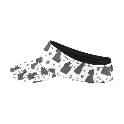 Scottish Terriers Print Design LKS3015 Unisex Sun Visor