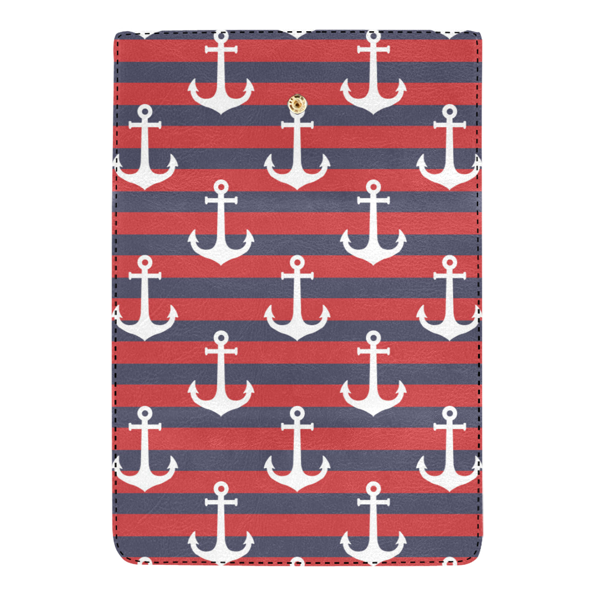 Nautical Pattern Print Design A05 Women's Trifold Wallet