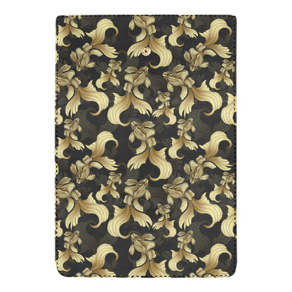 Goldfish Pattern Print Design 02 Women's Trifold Wallet