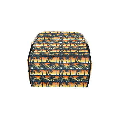 Palm Tree Pattern Print Design PT011 Diaper Bag Backpack