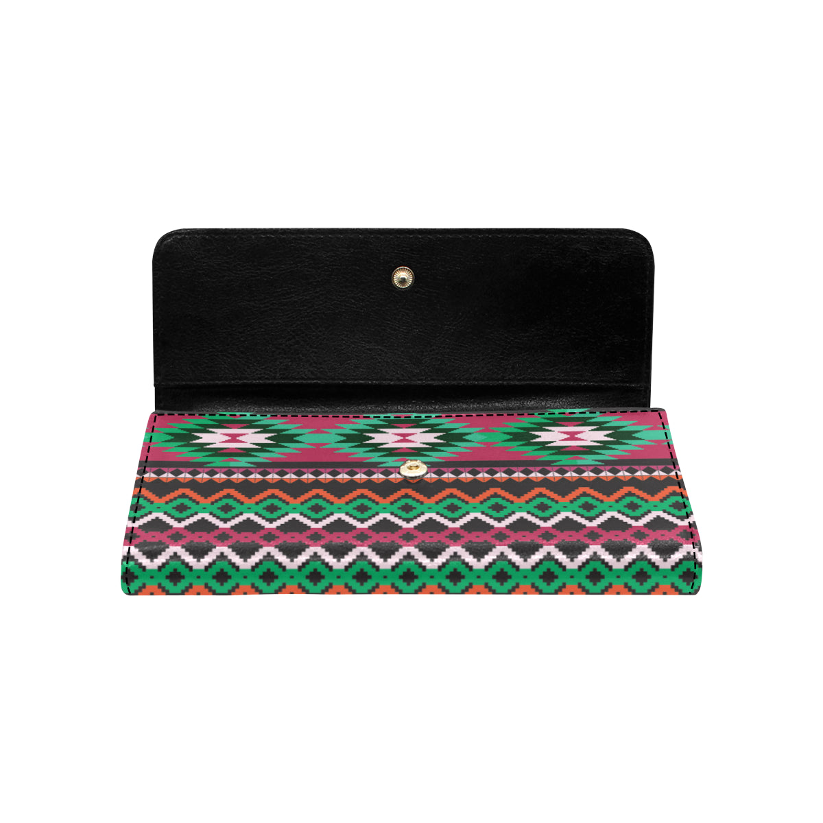 Mexican Pattern Print Design 01 Women's Trifold Wallet