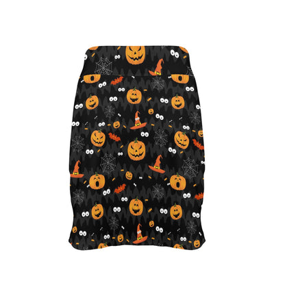 Halloween Print Design LKS405 17" Golf & Pickleball Skort with Pockets