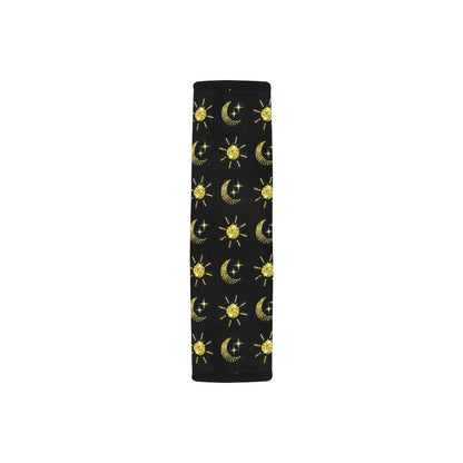 Sun Moon Print Design LKS304 Car Seat Belt Cover