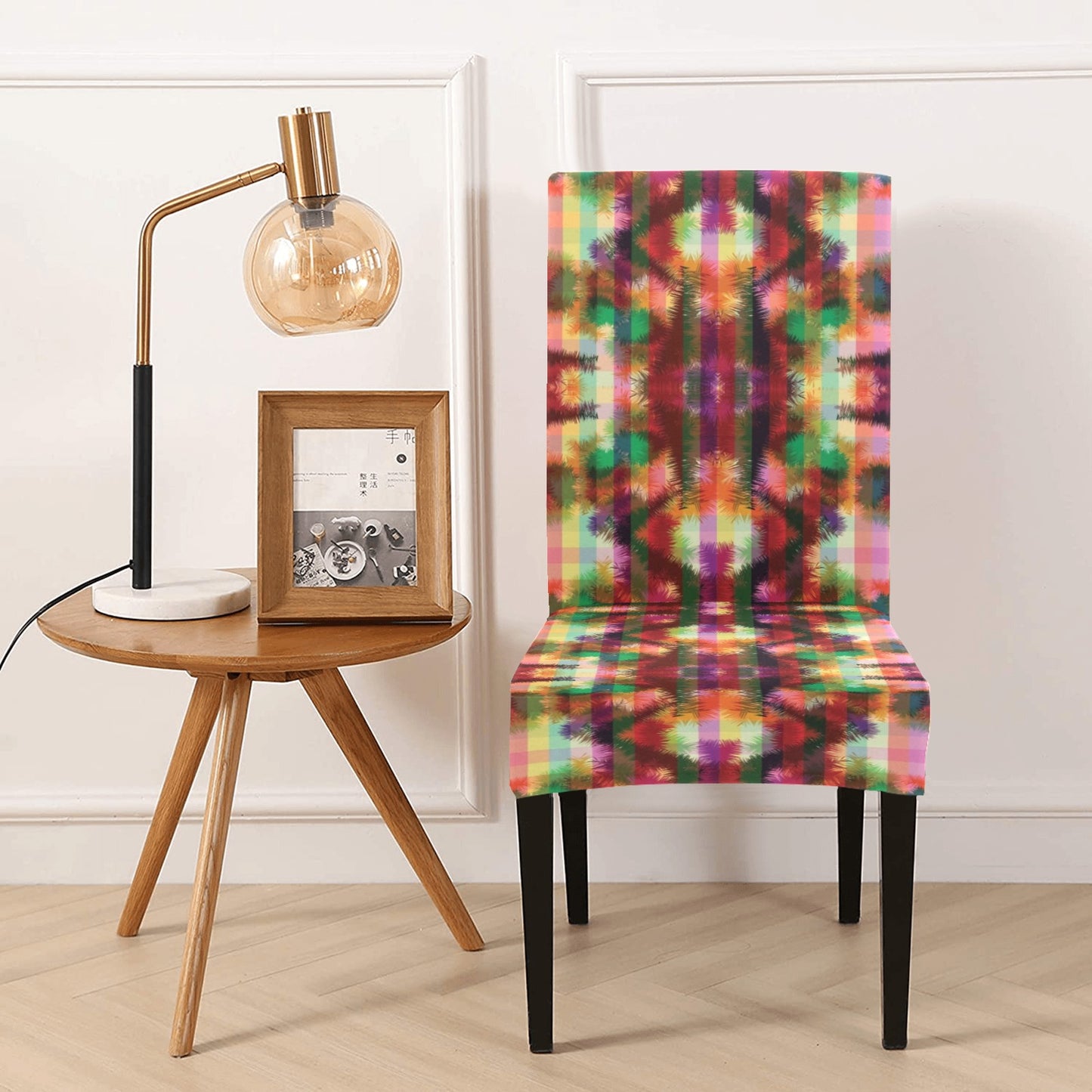 Tie Dye Print Design LKS301 Dining Chair Slipcover