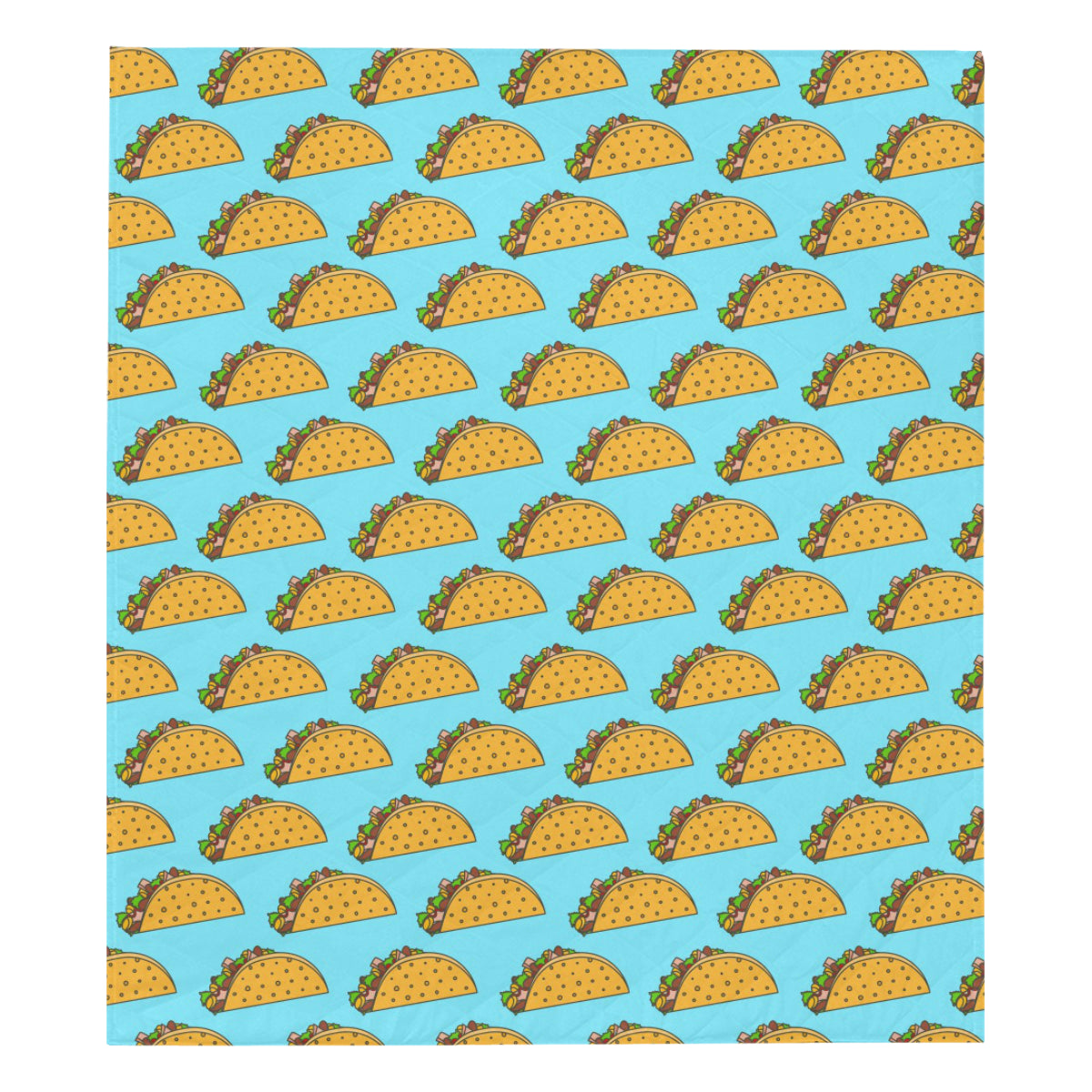 Taco Pattern Print Design TC03 Premium Quilt