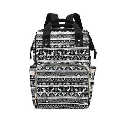 Tribal Pattern Print Design LKS305 Diaper Bag Backpack