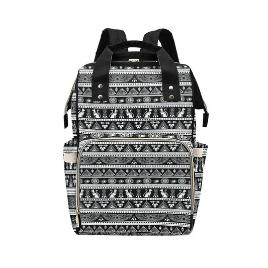 Tribal Pattern Print Design LKS305 Diaper Bag Backpack