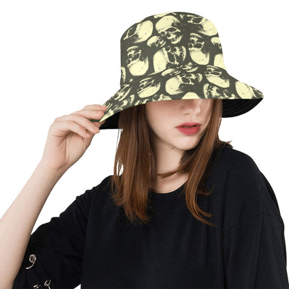 Skull Print Design LKS302 Unisex Bucket Hat