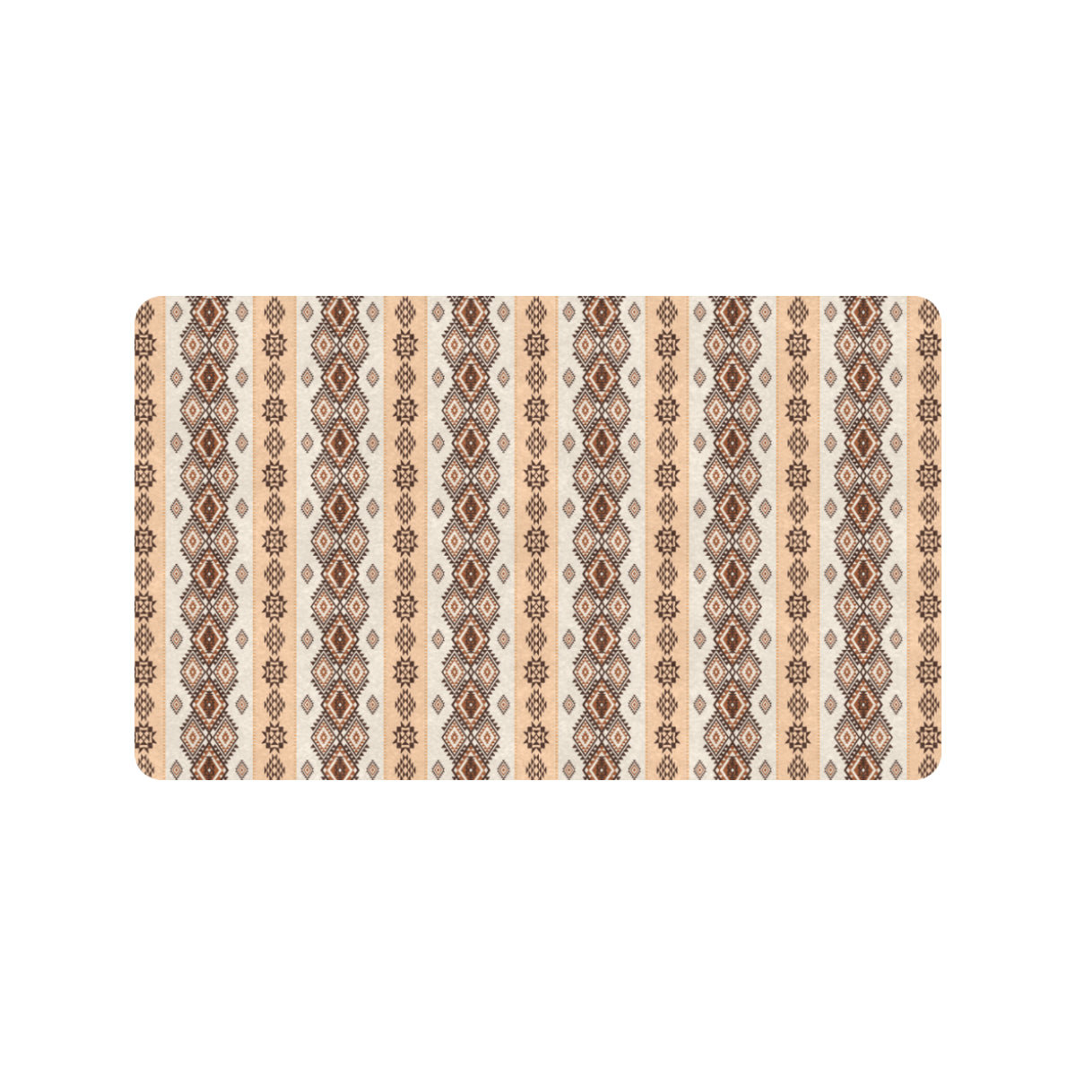 Native Classic Pattern Print Rubber Doormat