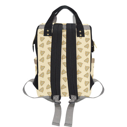 Poop Emoji Pattern Print Design A02 Diaper Bag Backpack